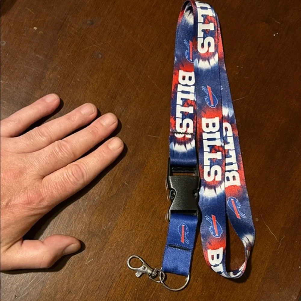 Buffalo Bills Lanyard With Detachable KeyChain